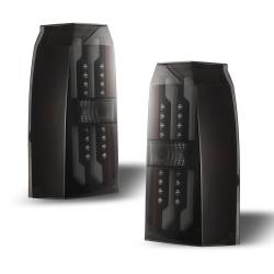 Winjet - Winjet CTWJ-0437-BS Black Smoke LED Taillights for 14-15 Chevy Tahoe Suburban - Image 2