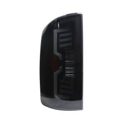 Winjet - Winjet CTWJ-0707-BS-SQ Black Smoke LED Taillights for 03-06 Dodge Ram - Image 2