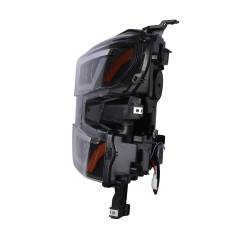 Winjet - Winjet CHRNG0705JI-BC-D5 Black/Clear LED Headlight Lens for Chevy Silverado - Image 2