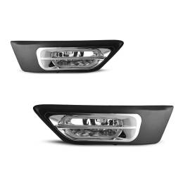 Winjet - Winjet CFWJ-0105-C Clear Fog Lights w/Wirng Kit for 02-04 Honda CRV - Image 1