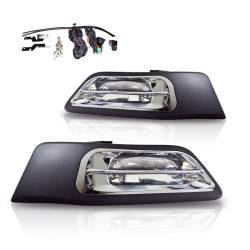 Winjet - Winjet CFWJ-0105-C Clear Fog Lights w/Wirng Kit for 02-04 Honda CRV - Image 2