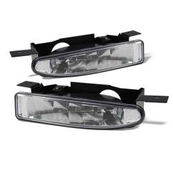 Winjet - Winjet CFWJ-0209-C Clear Fog Lights for 97-05 Buick Century/Regal - Image 1