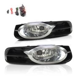 Winjet - Winjet CFWJ-0318-C Clear Fog Lights w/Wiring Kit for 12-13 Honda Civic 2DR - Image 2