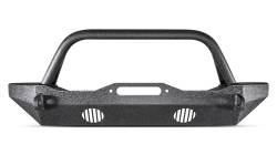 Body Armor 4x4 - Body Armor Mid Width Front Winch Bumper Black for Wrangler JK JK-19532 - Image 1