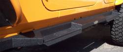 Body Armor 4x4 - Body Armor JK-4123 RockSteps Nerf Step Bars Black for 07-18 Jeep Wrangler JK 4DR - Image 4