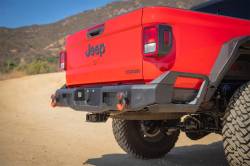 Body Armor 4x4 - Body Armor Full Width Rear Bumper Black for 20+ Jeep Gladiator JT JT-2965 - Image 3