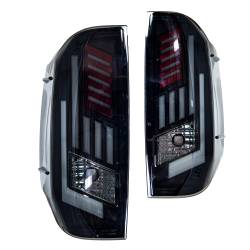 Winjet - Winjet CTRNG0667-BS-SQ LED Sequential Taillights Set for 14-18 Toyota Tundra - Image 1