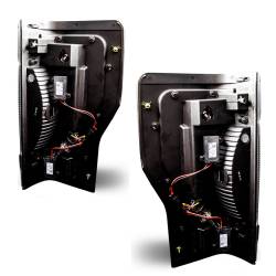 Winjet - Winjet CTRNG0563-BS-SQ Renegade Black Smoke LED Taillights for 17-18 Ford F250 - Image 2