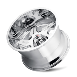 American Truxx - American Truxx AT163 Ninja 22x14 5x5.0 -76mm Chrome AT163-22473C-76 - Image 3