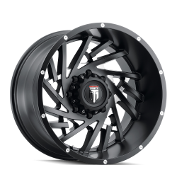 American Truxx - American Truxx AT161 Web 20x12 6x135 -44mm Satin Black/Milled AT161-2236M-44 - Image 1