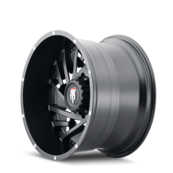 American Truxx - American Truxx AT161 Web 20x12 6x135 -44mm Satin Black/Milled AT161-2236M-44 - Image 2