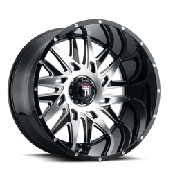 American Truxx - American Truxx AT184 Dna 26x14 8x170 -76mm Black/Machined AT184-26470BM-76 - Image 1