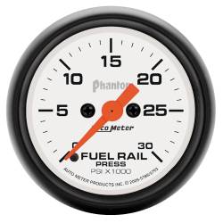 AutoMeter - AutoMeter 5786 Phantom Fuel Rail Pressure Gauge 0-30KPSI 2-1/16" Stepper Motor - Image 1