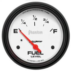 AutoMeter - AutoMeter 5816 Air Core Phantom Electric Fuel Level Gauge 240-33Ohm 2-5/8" SSE - Image 1