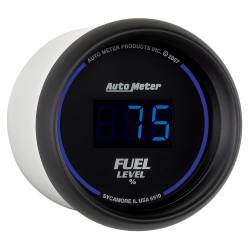 AutoMeter - AutoMeter 6910 Cobalt Digital Programmable Fuel Level Gauge 0-280Ohm 2-1/16" Blk - Image 3