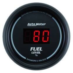 AutoMeter - AutoMeter 6310 Sport-Comp Digital Programmable Fuel 0-280Ohm 2-1/16" Black - Image 1