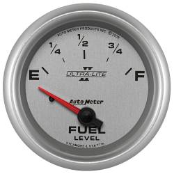 AutoMeter - AutoMeter 7716 Ultra-Lite II Electric Fuel Level Gauge 240-33Ohm 2-5/8" SSE - Image 1