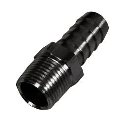 Derale - Derale 98102 Straight Hose Barb Fitting 3/8" NPT Male x 1/2" Barb Each - Image 1