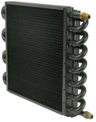 Derale - Derale 13300 16-Pass 16" Tube & Fin Electra-Cool Replacement Cooler -6AN - Image 1