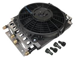 Derale - Derale 15200 8 & 8 Pass Dual Circuit Electra-Cool Remote Fluid Cooler -8AN - Image 1