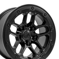 Defiant Wheels DF01 17x8 5x5.0 12mm Satin Black DF01-17080-5127-12B1