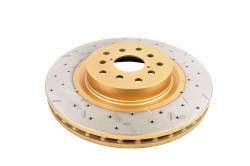 Disc Brakes Australia - Disc Brakes Australia DBA42650XS-10 DBA 4000 Series XS Gold Front Brake Rotor - Image 2