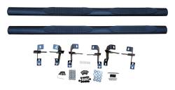 RT Offroad - RT Offroad RT26060 Textured Black Tube Side Steps for 07-18 Jeep Wrangler JK 4DR - Image 2