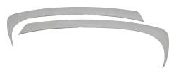 RT Offroad - RT Offroad RT27018 Center Dash Accents for 07-10 JK Wrangler Pair Chrome - Image 1