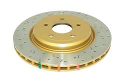 Disc Brakes Australia - Disc Brakes Australia DBA42993XS DBA 4000 Series XS Gold Rear Brake Rotor - Image 1