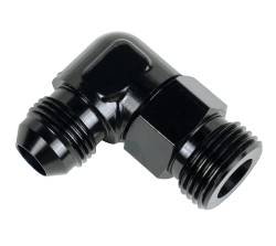 Derale - Derale 59508 Aluminum Swivel Fitting 90-DEG 7/8-14 UNF x -8AN Male - Image 2