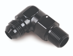 Derale - Derale 59606 Aluminum Swivel Fitting 90-DEG 3/8" NPT x -6AN Male - Image 2
