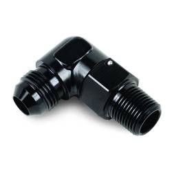 Derale - Derale 59606 Aluminum Swivel Fitting 90-DEG 3/8" NPT x -6AN Male - Image 1