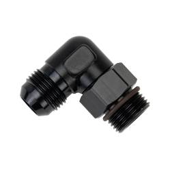 Derale - Derale 59510 Aluminum Swivel Fitting 90-DEG 7/8-14 UNF x -10AN Male - Image 1