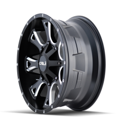 Cali Offroad Wheels - Cali Offroad 9103 Anarchy 22x12 8x180 -44mm Black/Milled 9103-22278M - Image 2