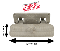 Carr - CARR 190005 Mega Step Flat Mount XM4 Mechanical Matte Finish Single - Image 2