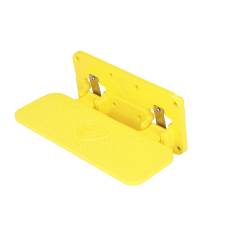 Carr - CARR 190007 Mega Step Flat Mount XP7 Yellow Powder Coat Single - Image 1
