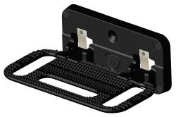 Carr - CARR 194001 HD Mega Step Flat Mount Non LED Step Surface XP3 Black Single - Image 1