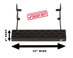 Carr - CARR 451001-1 Factory Step Van Assist XP3 Black Powder Coat Single - Image 2