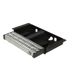 Carr - CARR 501050 WTS 24" Retractable Step Chevy Cargo Van Side Door XP3 Black - Image 1
