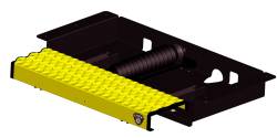 Carr - CARR 501097 WTS 24" Retractable Step Promaster Side Door XP3 Black XP7 Yellow - Image 1