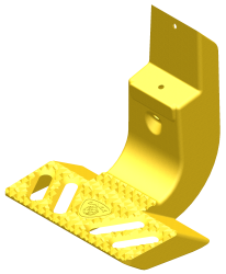 Carr - CARR 140107-1 MAXno-drill Side Step Yellow Single - Image 1