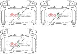 Disc Brakes Australia - Disc Brakes Australia DB15003SP DBA Street Performance Front Brake Pads - Image 2