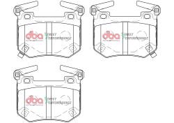 Disc Brakes Australia - DBA DB15004SP Street Perf Rear Brake Pads Rear Axle - Image 2