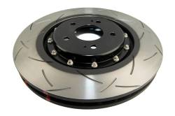 Disc Brakes Australia - Disc Brakes Australia DBA52224V2BLKS 08-16 Mitsubishi Lancer Front Brake Rotor - Image 1