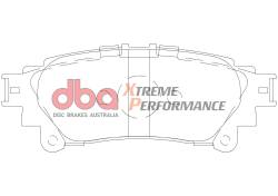 Disc Brakes Australia - Disc Brakes Australia DB2245XP DBA Xtreme Performance Rear Brake Pads - Image 1