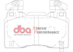 Disc Brakes Australia - Disc Brakes Australia DB2358AXP DBA Xtreme Performance Front Brake Pads - Image 1