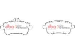 Disc Brakes Australia - Disc Brakes Australia DB8880XP DBA Xtreme Performance Rear Brake Pads - Image 1