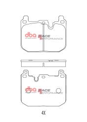 Disc Brakes Australia - Disc Brakes Australia DB2299RP DBA Race Performance Front Brake Pads - Image 1