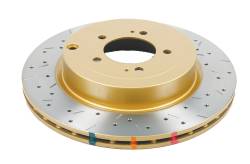 Disc Brakes Australia - Disc Brakes Australia DBA42225XS DBA 4000 Series XS Gold Rear Brake Rotor - Image 2