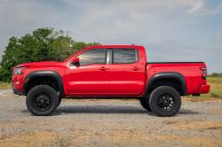 Rough Country Suspension Systems - Rough Country S-N12200 Sport Black Fender Flares for 22-26 Nissan Frontier Crew - Image 6